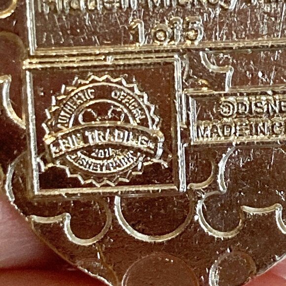 Disney Figment Dragon Trading Pin Hidden Mickey Pins New 2021 Purple Enamel - Picture 7 of 10